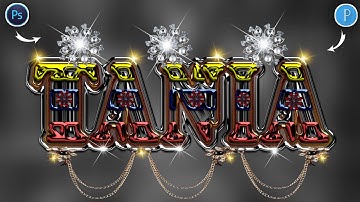 Glass Font Editing On Android using PixelLab Ps Touch How to make glass font | Zarraq Creation