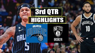 Orlando Magic vs Brooklyn Nets 3rd QTR Highlights | March 12 | 2024 NBA Season