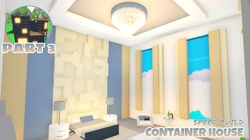 Adopt me Container house SPEED BUILD Ideas ✨🤗 (PART 3)  Adopt me ROBLOX