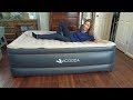 Raised Bed Air Mattress 🌼(Air Bed Inflatable) Vicooda Video Review