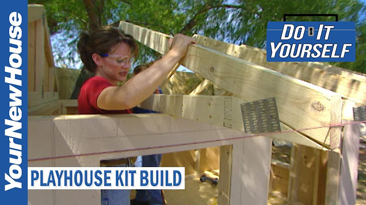 Building a Playhouse from a Kit