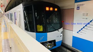 札幌市営地下鉄9000系 9810F 福住行き 美園駅発車