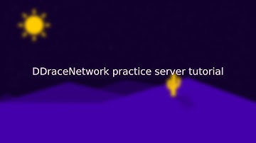 DDraceNetwork - How to create a local server for practicing a map