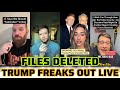 Trump PANICS Live and STARTS DELETING Epstein FILES!!!