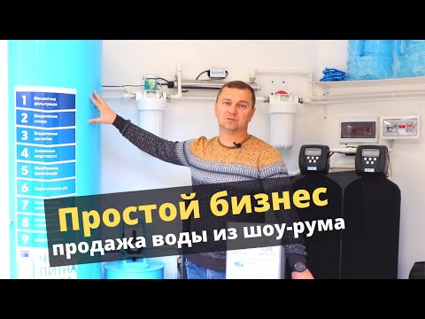 Простой бизнес, который можно организовать везде. Магазин по продаже воды в формате Шоу-рума.