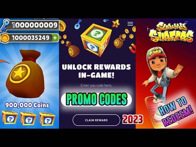 Subway Surfers codes  full list & how to redeem code in 2022