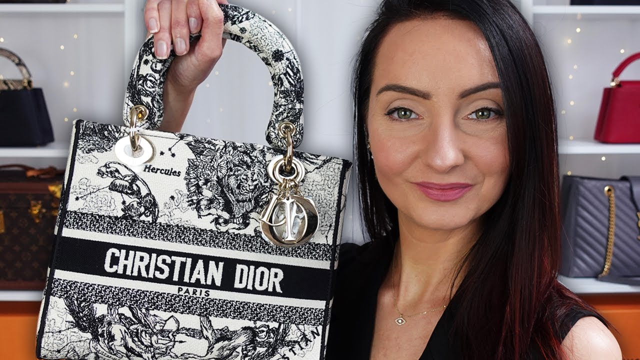 LADY DIOR D-LITE Zodiac Medium Bag Review | IS IT WORTH BUYING? 🤔 - YouTube