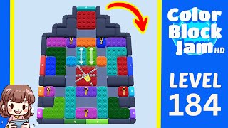 Color Block Jam Level 184 Solution Walkthrough