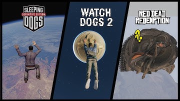 What Happens if You Fall From Space in OPEN-WORLD Games? (2010-2025)