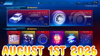 Rocket League ITEM SHOP Daily #581 (1st August 2026) screenshot 5