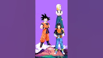 Goku vs Android 17 and Android 18 👿 who is strongest #anime