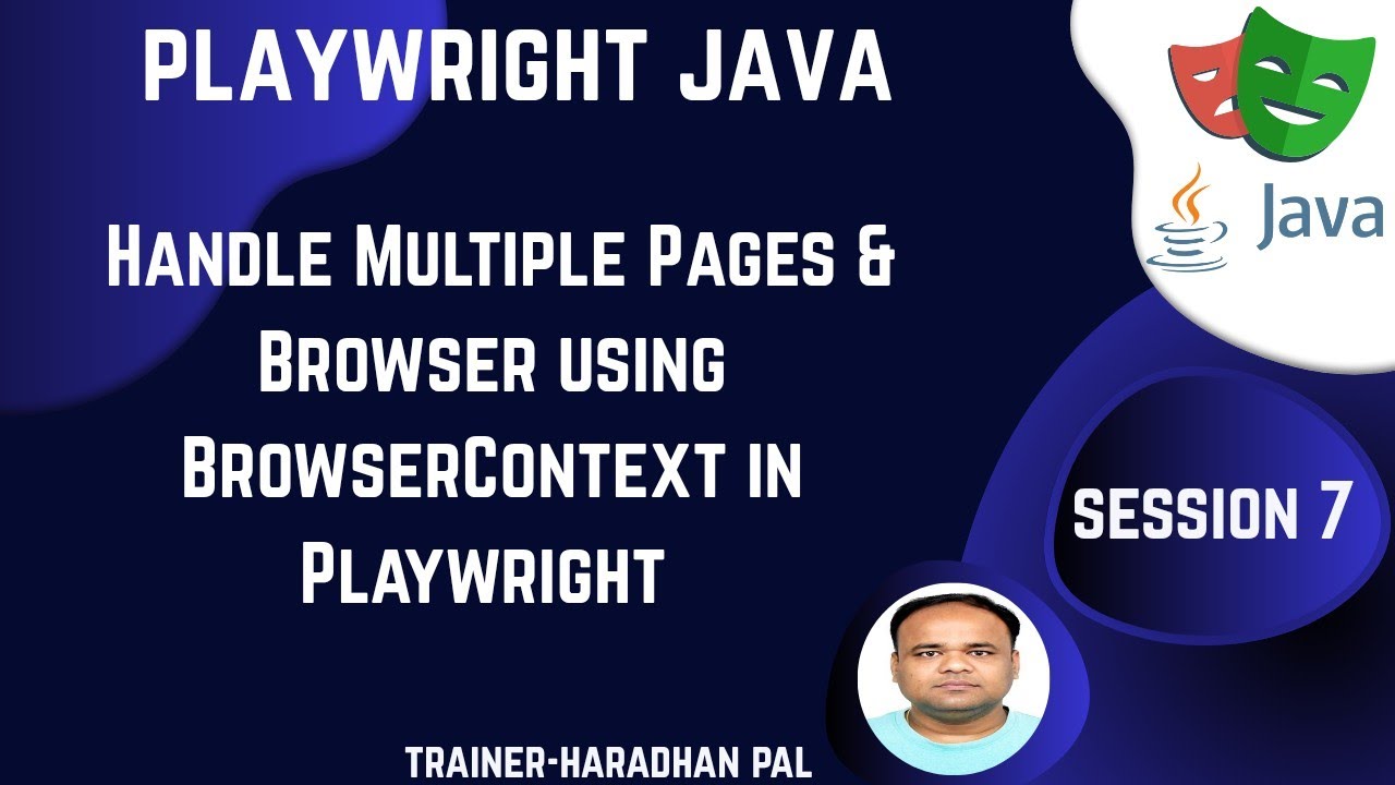 S#7: Handle Multiple Pages & Browser using BrowserContext in Playwright ...