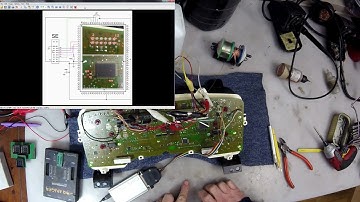 Reading eeprom from a ST92F120 MCU in-circuit after a ram cluster repair