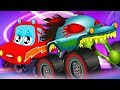 Catch Me If You Can | Little Red Car | Video for Kids
