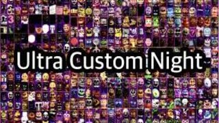 AMAZING! FNAF GAME WITH OVER 700 CHARACTERS! Ultra Custom Night - Part 1