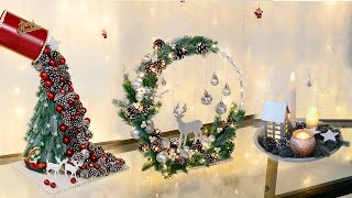 10 Christmas Decoration Ideas using Pine Cones! Diy Christmas 2022