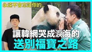 讓韓網哭成淚海的送別福寶之路｜DenQ