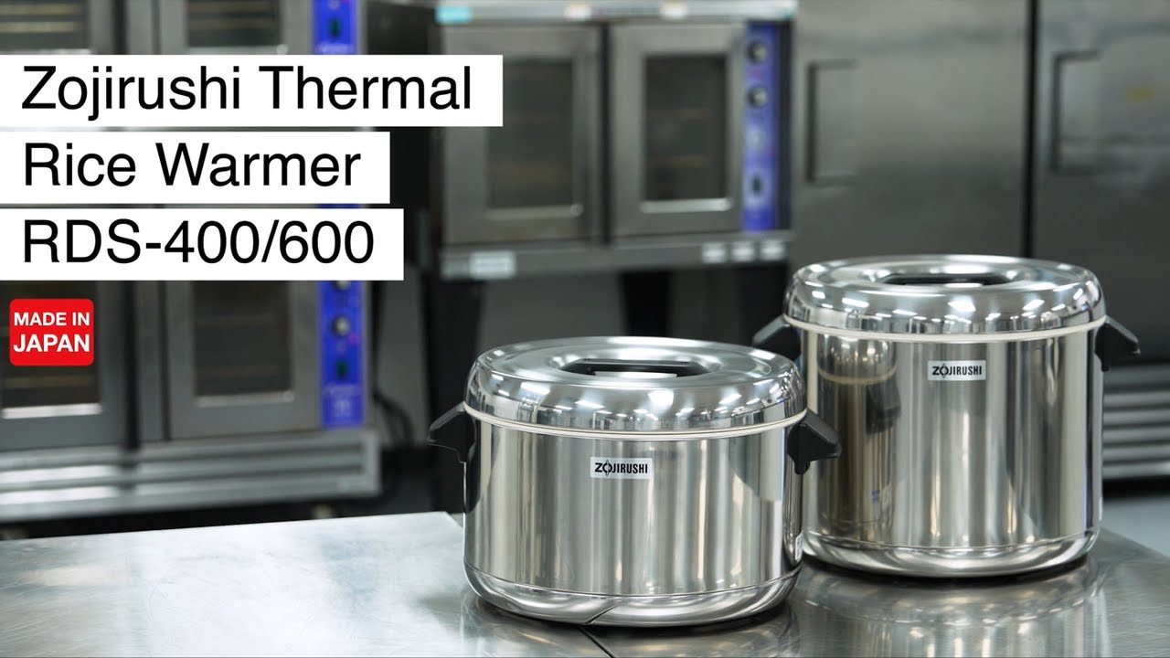象印 ZOJIRUSHI 業務用ステンレスジャー（２．２升) RDS-400 Zojirushi RDS-400/600 (4/6L) Commercial Thermal Rice Warmer