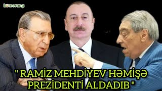 Rəşi̇d Mahmudov Rami̇z Mehdi̇yevi̇ Tənqi̇d Etdi̇