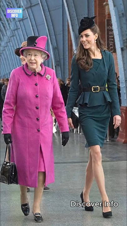 Queen Elizabeth II & Catherine, Princess of Wales  #britishroyalfamily #queenelizabeth #shorts