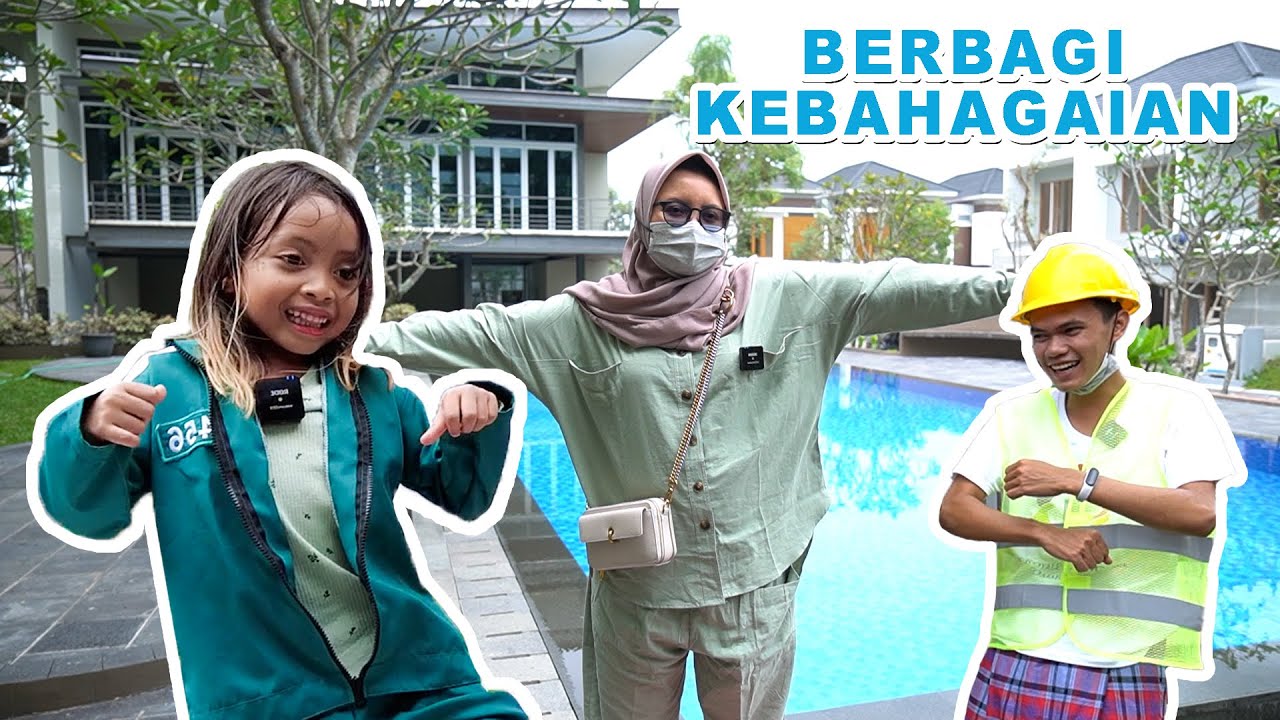 BUNDA DAN LEIKA BERBAGI KEBAHAGIAN DI RUMAH BARU YouTube