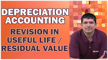 Depreciation Accounting - Revision of Useful Life or Residual Value