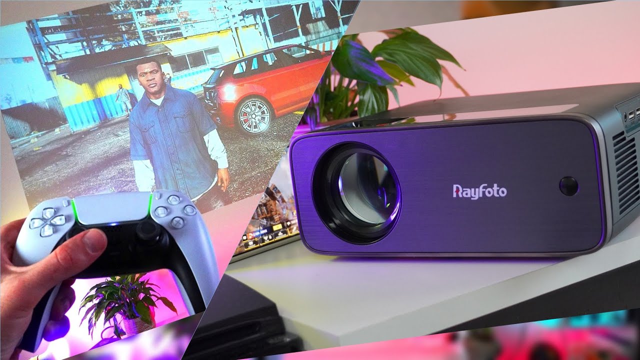 Rayfoto RD-882 Multimedia Projector Unboxing! - YouTube