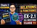 Class 11 Maths | Ex 2.1 Q1 to 10 | Chapter 2 Relations and Functions | New NCERT 2026-27