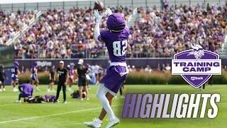 August 8 Training Camp Highlights | Minnesota Vikings