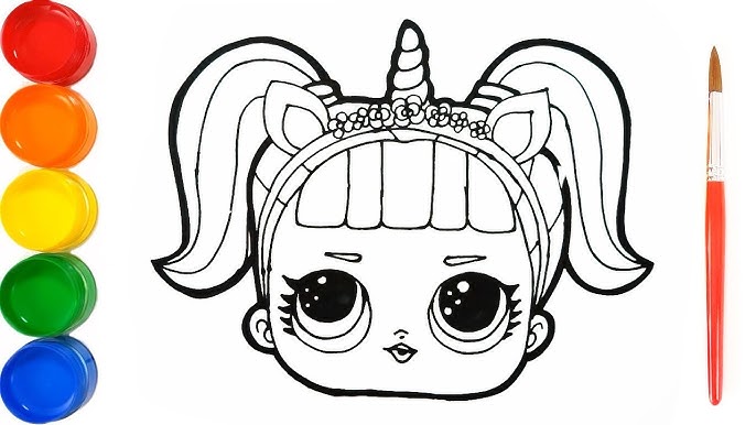 Como Dibujar y Pintar LOL Unicornia - Dibujos Para Niños - Aprende Colores / FunKeep - YouTube como-dibujar-y-pintar-lol-unicornia-dibujos-para-ni-os-aprende-colores-funkeep-youtube