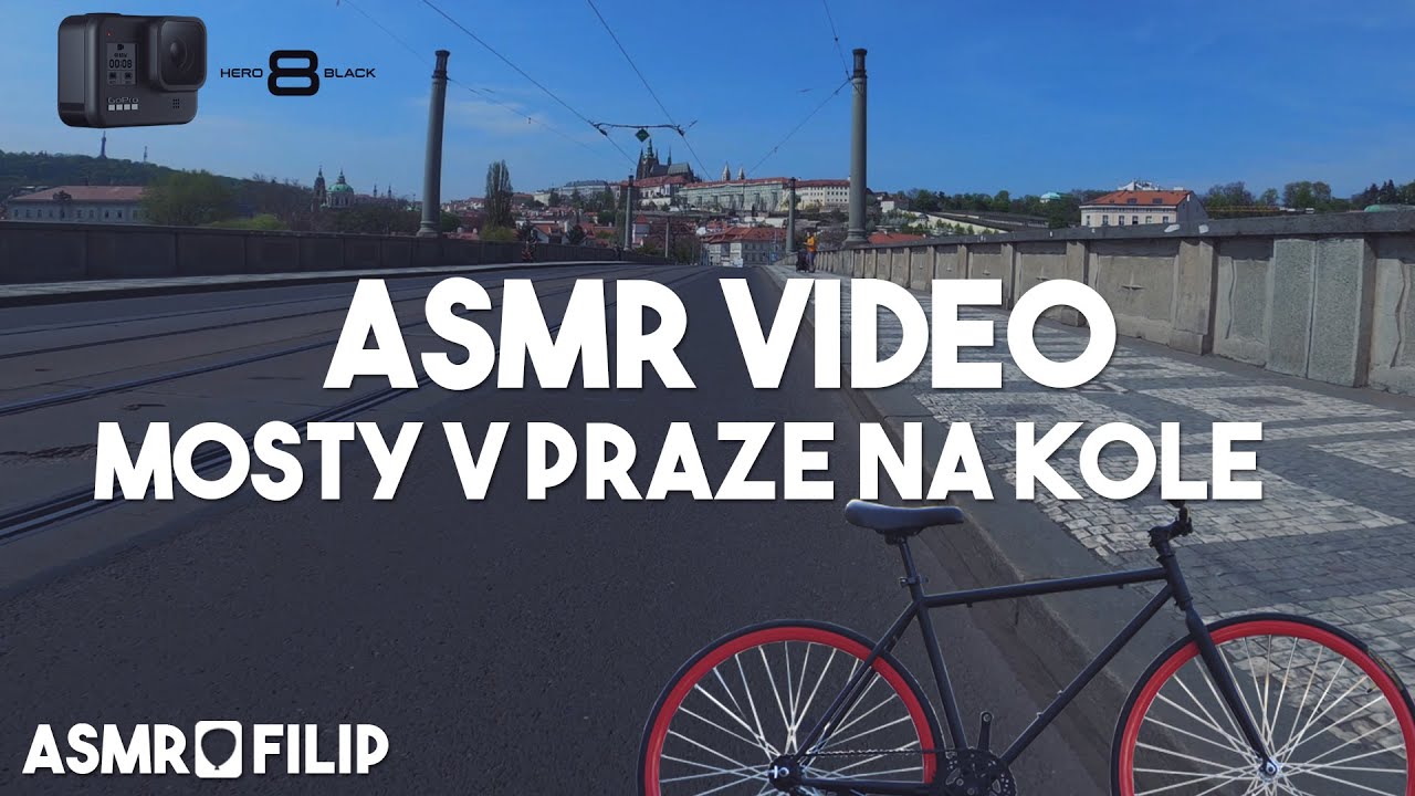 ASMR CZ -Všechny mosty na kole/šeptání, zvuky (4K)