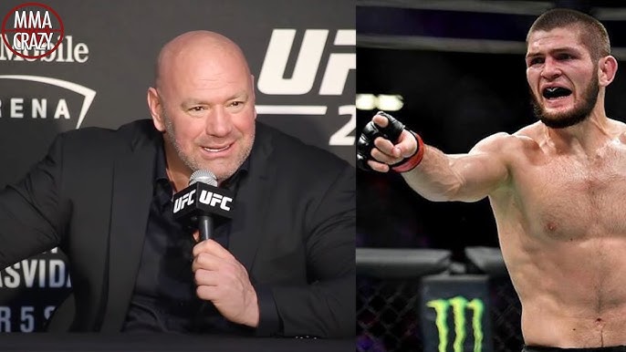 Dana White on Khabib Nurmagomedov 'he was p*ssed off tonight' - YouTube