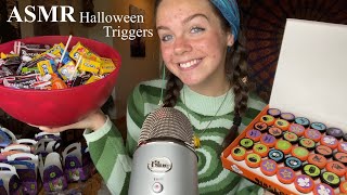 ASMR Halloween Triggers! (Candy, Fidget Toys, Jewelry)