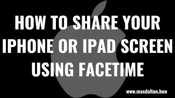 How to Share Your iPhone or iPad Screen Using FaceTime