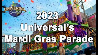 2023 Universal Orlando - Mardi Gras Parade