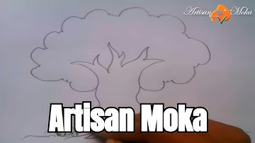 How to Draw a Banyan Tree Step by Step | Easy Drawing Tutorial for Beginners