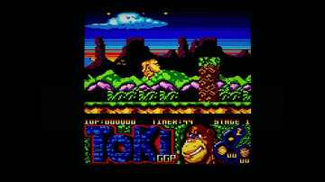 Pre-demo Beta 0.23 Toki Amstrad CPC 6128