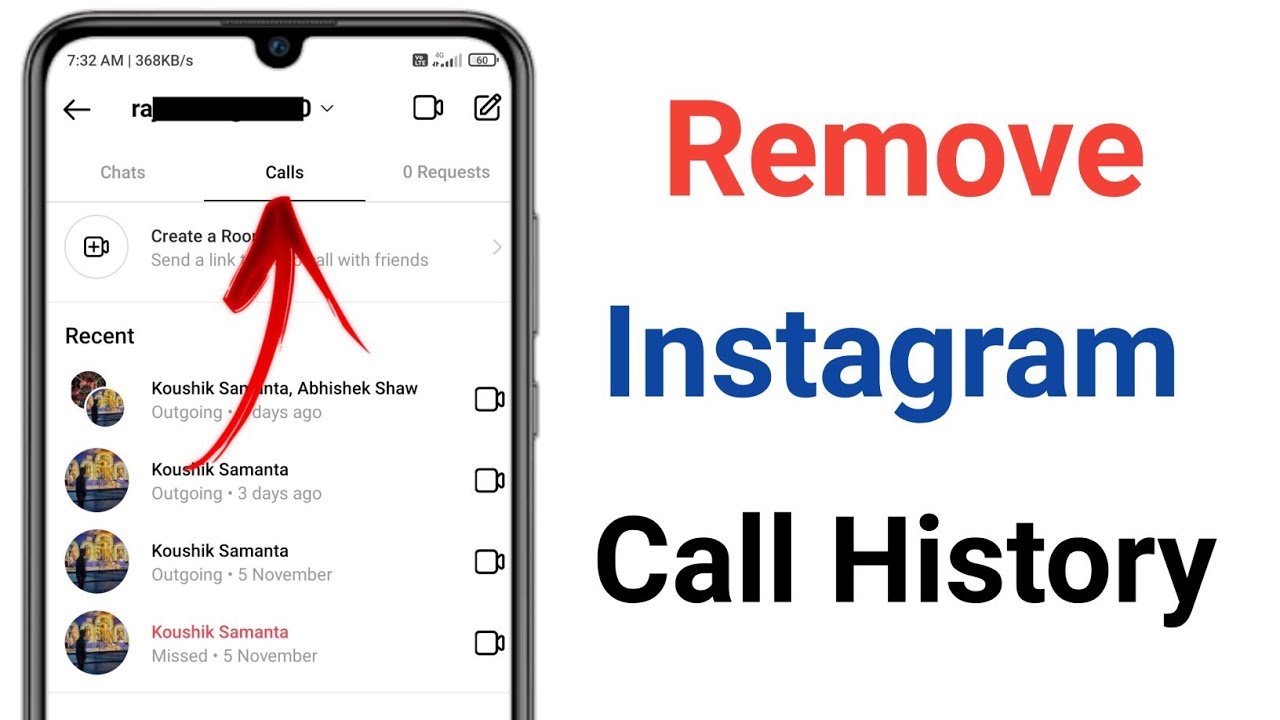 Instagram CALL HISTORY Delete Kaise Karen | How To DELETE Instagram