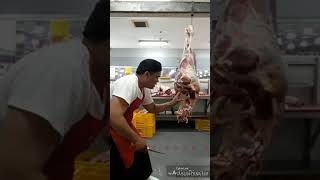Breakdown beef hind quarter