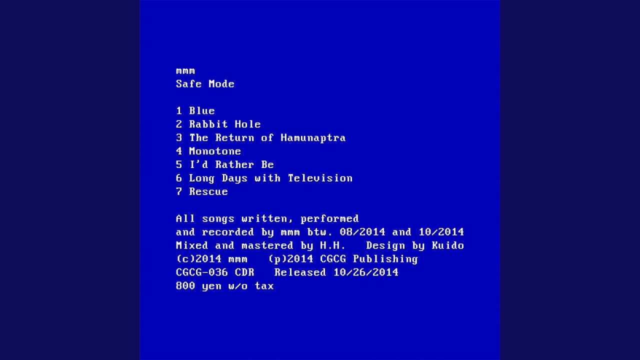 Watch Monotone on YouTube Watch Monotone on YouTube