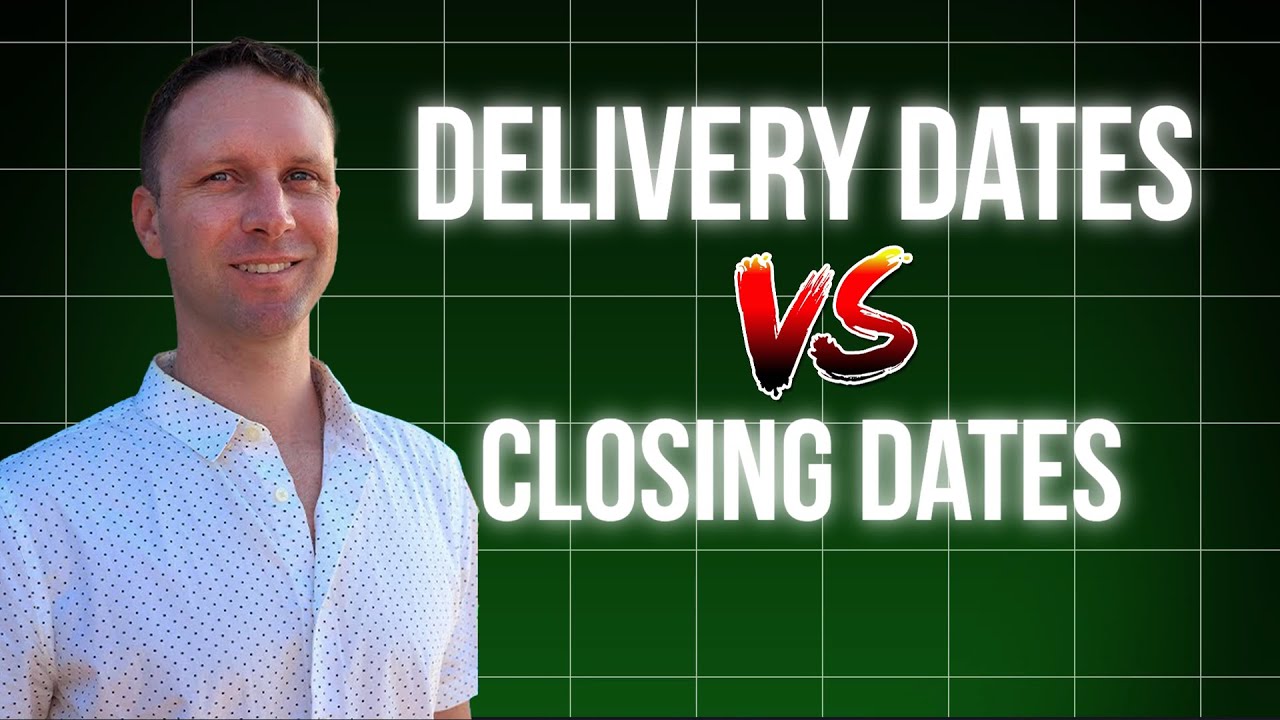 Delivery Date Vs Closing Date Cabo Real Estate YouTube Delivery Date Vs Closing Date Cabo Real Estate YouTube
