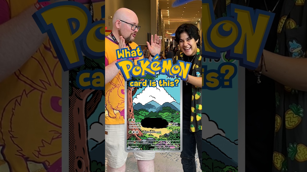 Pokémon Fan Guesses What I REMOVED from the Card 🧐