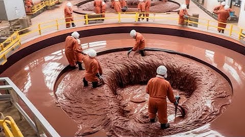 Inside the Biggest Chocolate Factory! How Chocolate Is REALLY Made Step by Step|| AI Simulation||