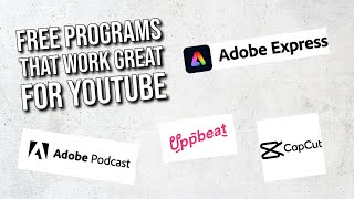 Free Programs For Content Creators