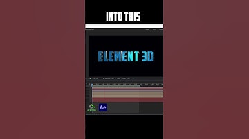 Shehzada Title Animation | Element 3D | After Effects | AK Motions