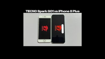 TECNO Spark Go 1 vs iPhone 8 Plus - Freefire TEST