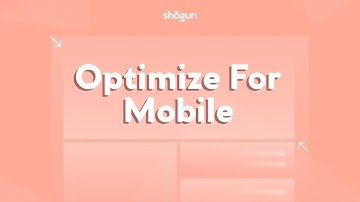 Optimizing your Ecommerce Pages for Mobile with Shogun
