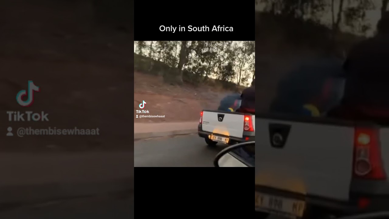 I pretend to drive then end up driving but then there are having a braai?!?