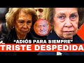 LA REINA SOFÍA DESTROZADA en NOCHE VIEJA por TRÁGICA MUERTE ¡LUTO EN ZARZUELA!
