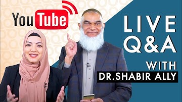 Live Q&A with Dr. Shabir Ally